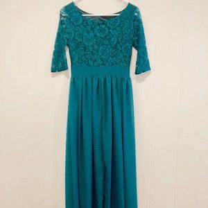 teal formal prom/homecoming dress!!!